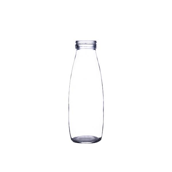 500ml Wide Mouth Round Glass Milk Bottle 5568